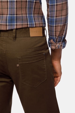 Broek Slim Fit - Donkertaupe