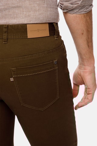 Broek Slim Fit - Donkergroen