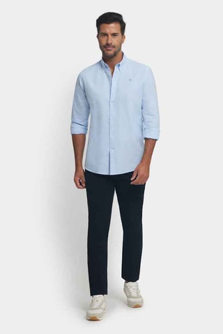 Broek Slim Fit - Marineblauw