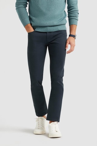 Broek Slim Fit - Marineblauw
