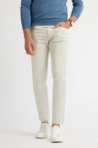 Broek Slim Fit - Ivoorkleurig
