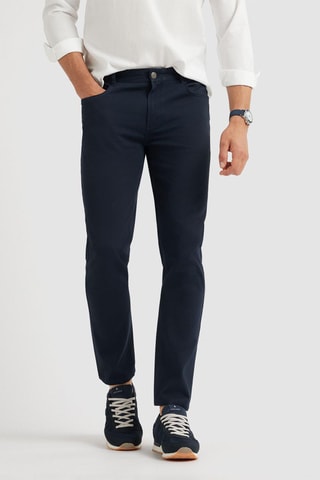 Broek Slim Fit - Marineblauw