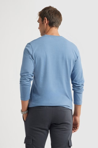 T-shirt - Kobaltblauw