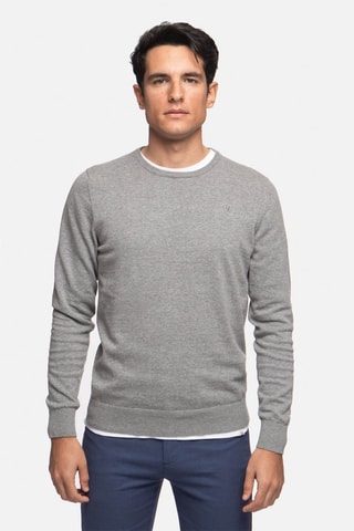 Trui - Gemêleerd Lichtgrijs