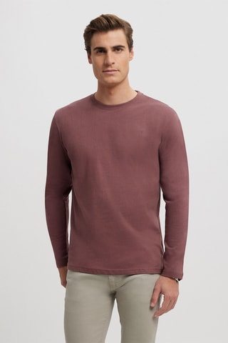 T-shirt - Bordeauxrood