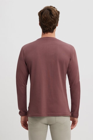 T-shirt - Bordeauxrood