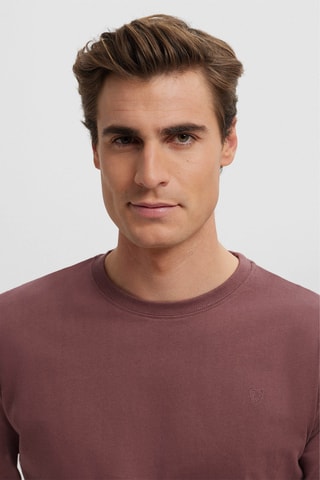 T-shirt - Bordeauxrood