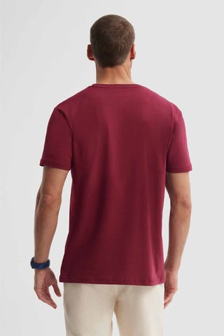 T-shirt - Bordeauxrood