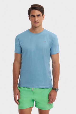 T-shirt - Kobaltblauw