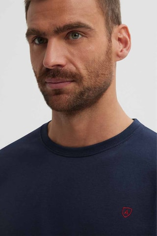 T-shirt - Marineblauw