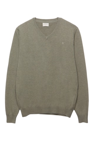 Trui - Gemêleerd Kaki