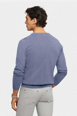 Trui - Gemêleerd Marineblauw