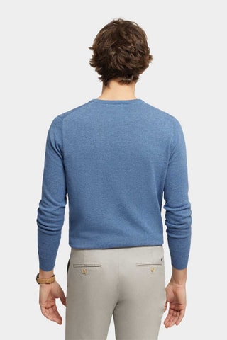 Trui - Gemêleerd Marineblauw