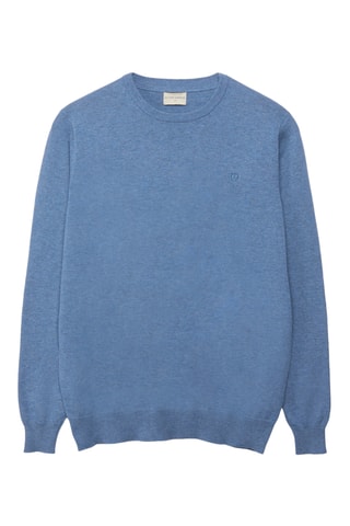 Trui - Gemêleerd Marineblauw