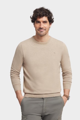 Trui - Gemêleerd Beige