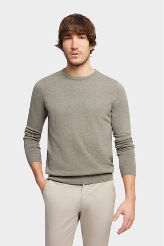 Trui - Gemêleerd Kaki