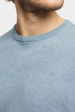 Trui - Gemêleerd Hemelsblauw