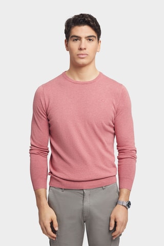 Trui - Gemêleerd Koraalrood