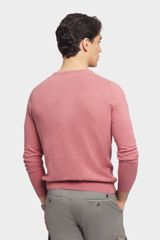 Trui - Gemêleerd Koraalrood