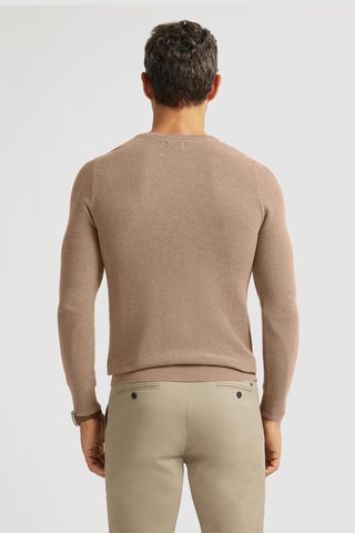 Trui - Gemêleerd Camel