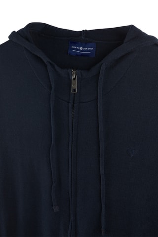 Sweater met Capuchon - Nachtblauw