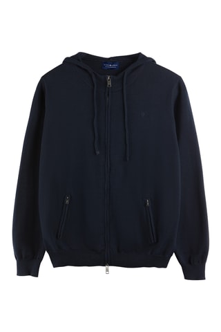 Sweater met Capuchon - Nachtblauw