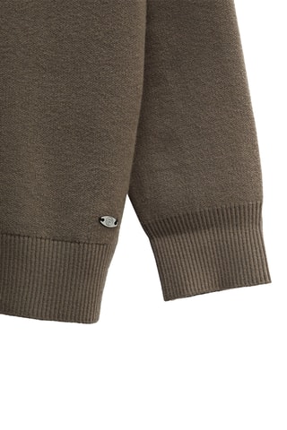 Sweater met Capuchon - Bruin