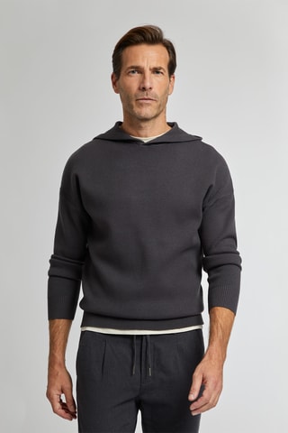 Sweater met Capuchon - Antraciet