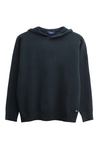 Sweater met Capuchon - Donkergroen