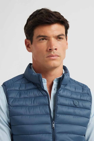 Bodywarmer - Pauwblauw