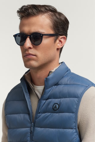 Bodywarmer - Petrolblauw