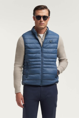 Bodywarmer - Pauwblauw