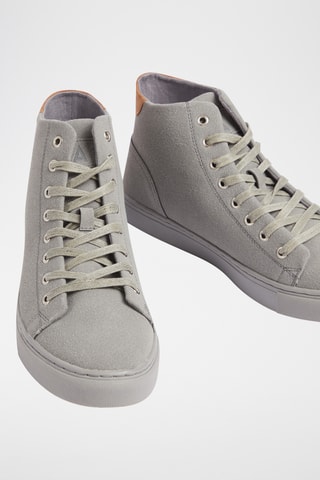Hoge Sneakers - Lichtgrijs