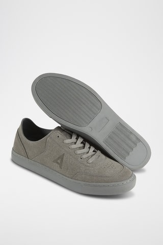 Nubuck Sneakers - Donkergrijs