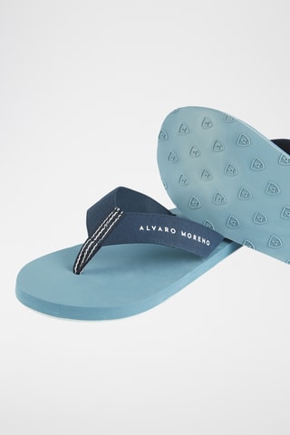 Slippers - Marineblauw