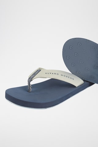 Slippers - Marineblauw