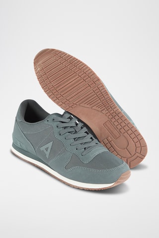 Nubuck Sneakers - Blauwgrijs