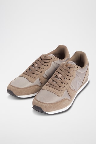 Nubuck Sneakers - Lichtbruin