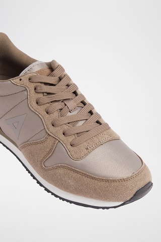 Nubuck Sneakers - Lichtbruin