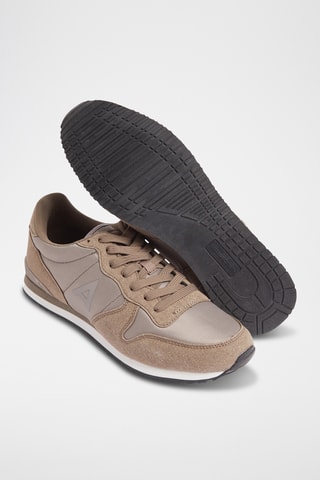 Nubuck Sneakers - Lichtbruin