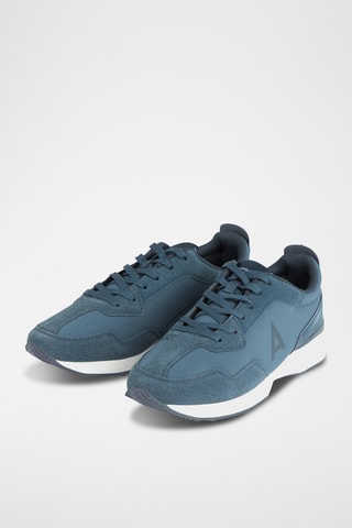 Nubuck Sneakers - Kobaltblauw