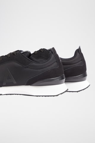 Nubuck Sneakers - Zwart