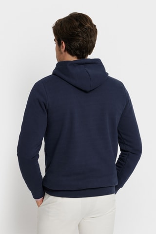 Sweater met Capuchon - Marineblauw