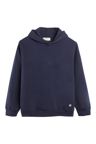 Sweater met Capuchon - Marineblauw