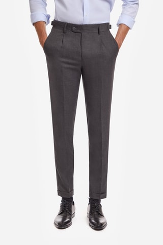 Pantalon Slim Fit - Donkergrijs