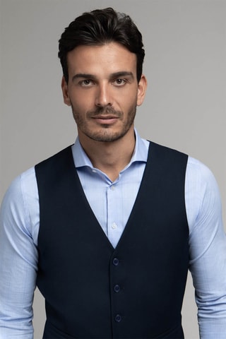 Mouwloos Vest - Blauw