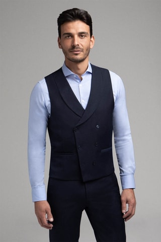 Mouwloos Vest - Marineblauw