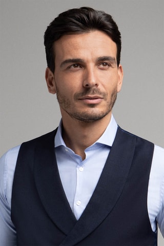 Mouwloos Vest - Marineblauw