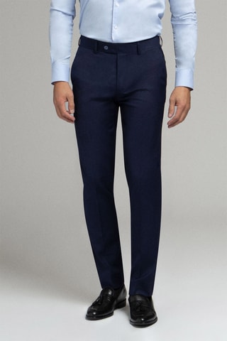 Pantalon Slim Fit - Marineblauw