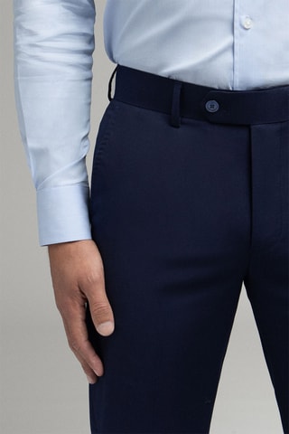 Pantalon Slim Fit - Marineblauw